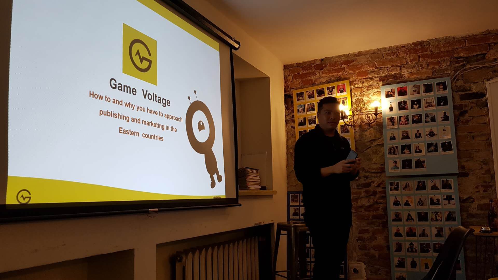 Game Voltage keynote — publishing and marketing in Eastern markets.