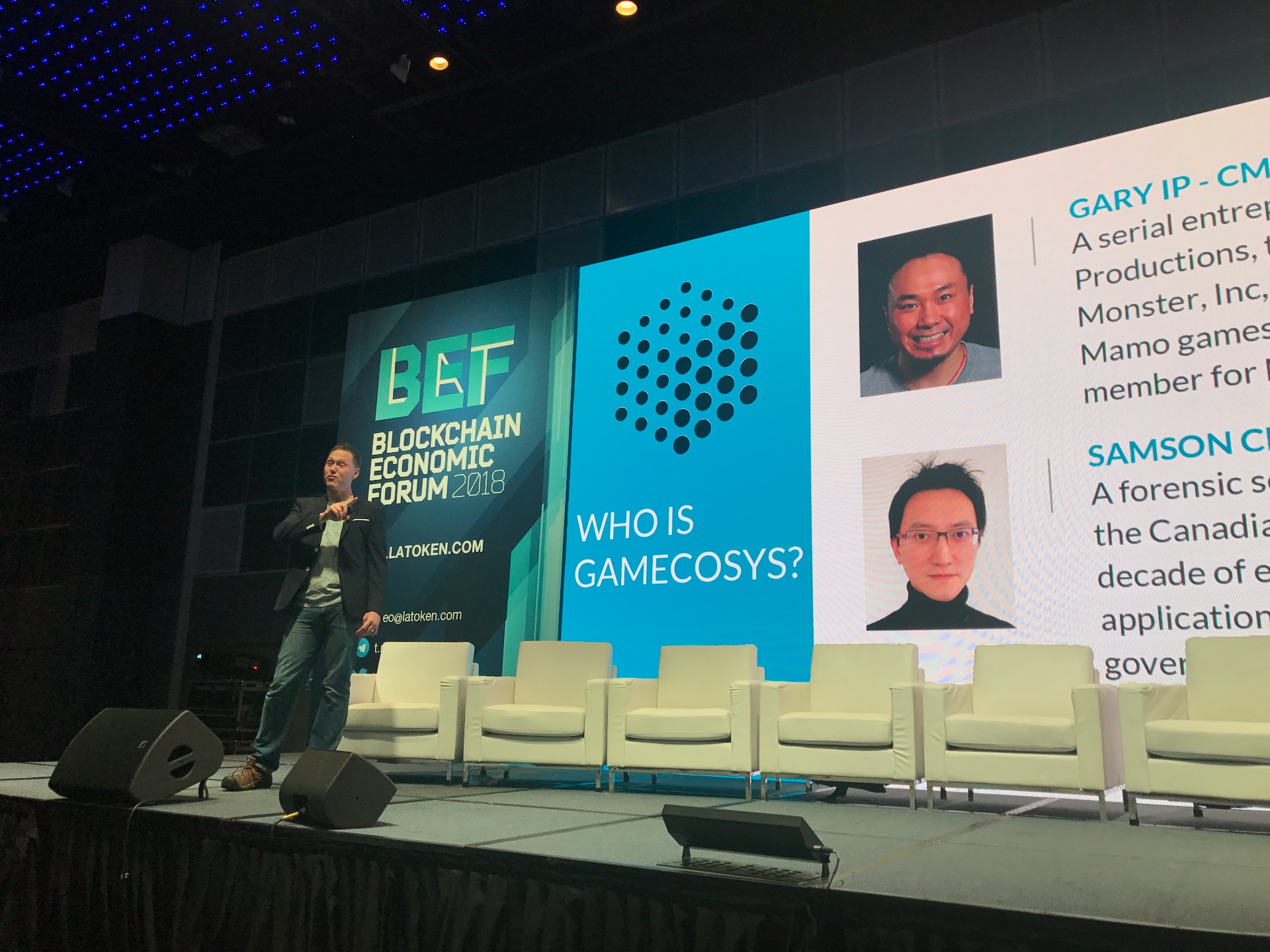 Telling the Gamecosys story to global audiences.